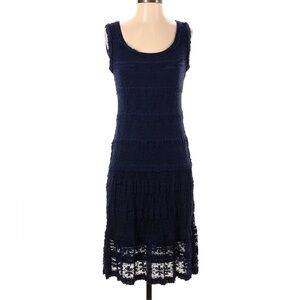 Max Studio Black Sleeveless Midi Sundress